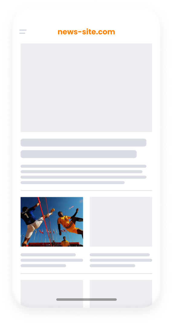 Marfeel Recommender - News site with cross-site recommendations