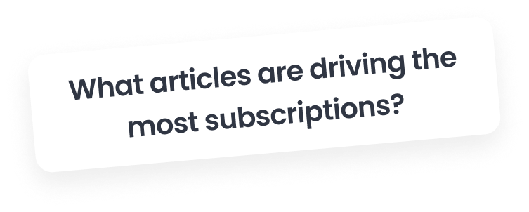 Marfeel Reporting - Subscriptions question