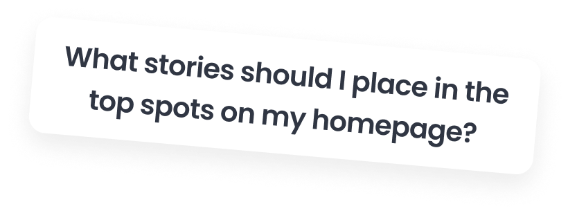 Marfeel Reporting - Homepage question