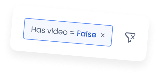 Marfeel Multimedia - Has video filter